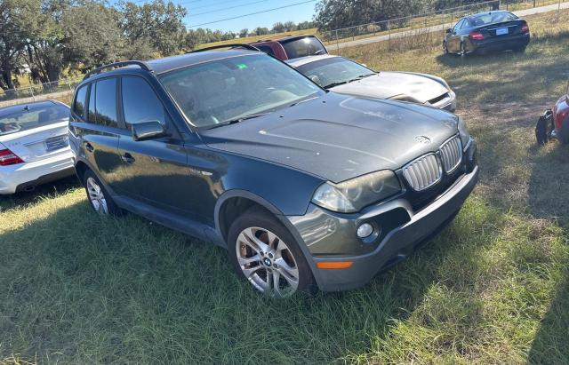 WBXPC93437WF08288 - 2007 BMW X3 3.0SI GREEN photo 1