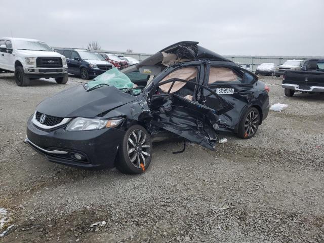 19XFB2F91FE011465 - 2015 HONDA CIVIC EXL 黑色 照片 1