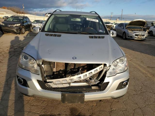 4JGBB8GB0BA702594 - 2011 MERCEDES-BENZ ML 350 4MATIC SILVER photo 5