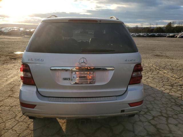 4JGBB8GB0BA702594 - 2011 MERCEDES-BENZ ML 350 4MATIC SILVER photo 6