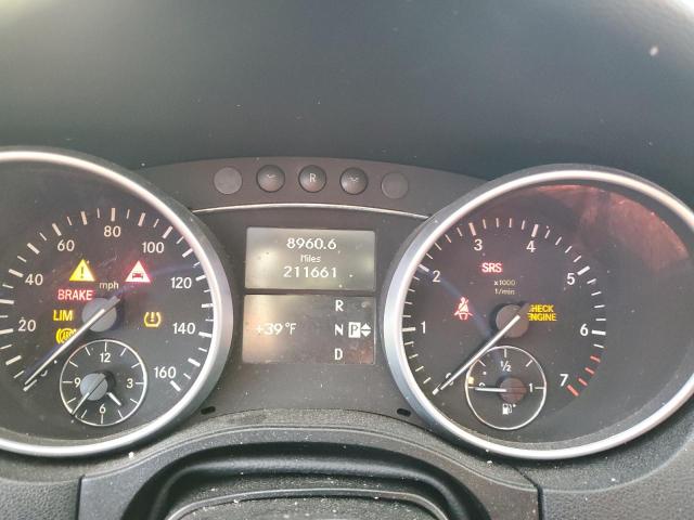 4JGBB8GB0BA702594 - 2011 MERCEDES-BENZ ML 350 4MATIC SILVER photo 9