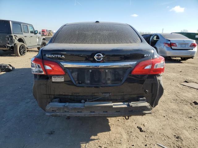 3N1AB7AP4KL614223 - 2019 NISSAN SENTRA S Czarny zdjęcie 6