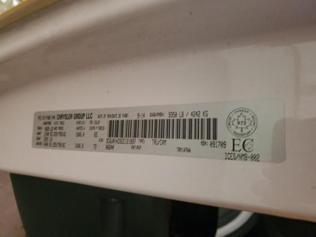 3C6URVHD5EE121897 - 2014 RAM PROMASTER 3500 HIGH Sarı foto 13