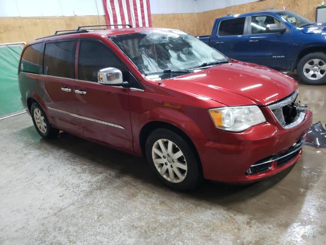 2C4RC1CG5CR267142 - 2012 CHRYSLER TOWN & COU TOURING L BURGUNDY photo 4