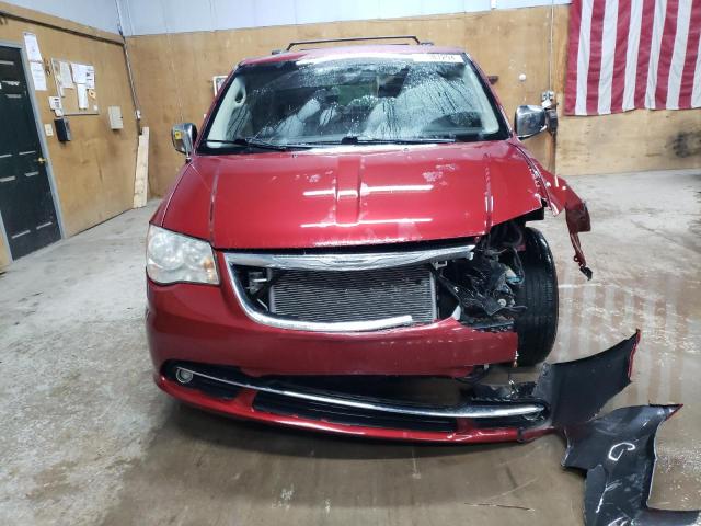 2C4RC1CG5CR267142 - 2012 CHRYSLER TOWN & COU TOURING L BURGUNDY photo 5