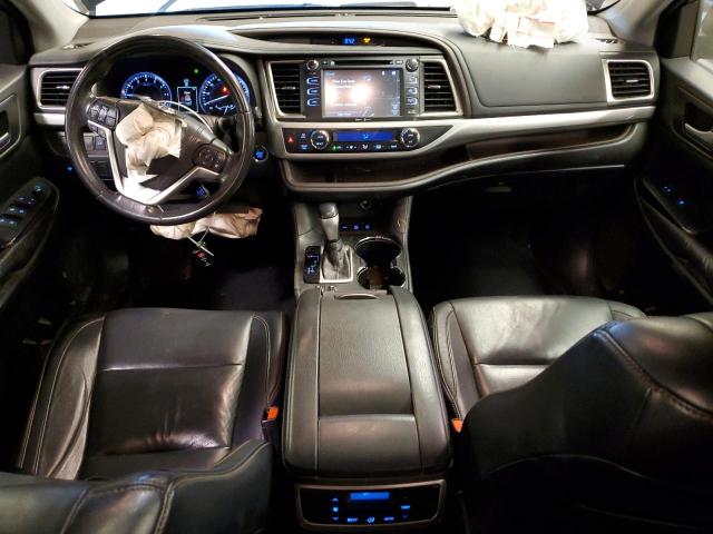 5TDJKRFH1FS145554 - 2015 TOYOTA HIGHLANDER XLE BLACK photo 8