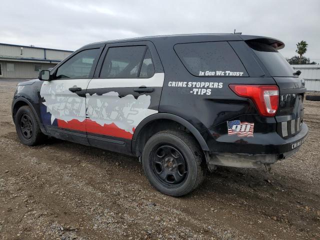 1FM5K8ARXJGC43749 - 2018 FORD EXPLORER POLICE INTERCEPTOR 黑色 照片 2