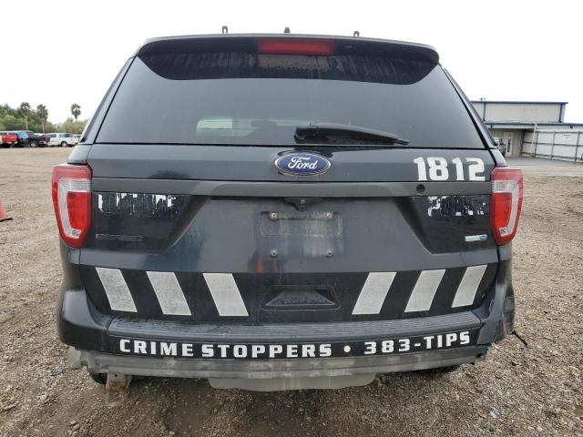 1FM5K8ARXJGC43749 - 2018 FORD EXPLORER POLICE INTERCEPTOR 黑色 照片 6