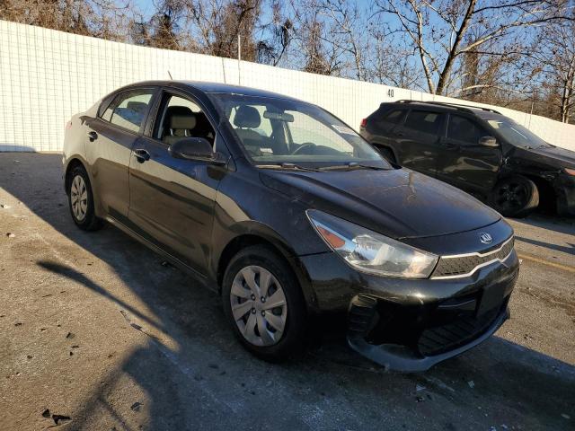 3KPA24AD7LE262925 - 2020 KIA RIO LX BLACK photo 4