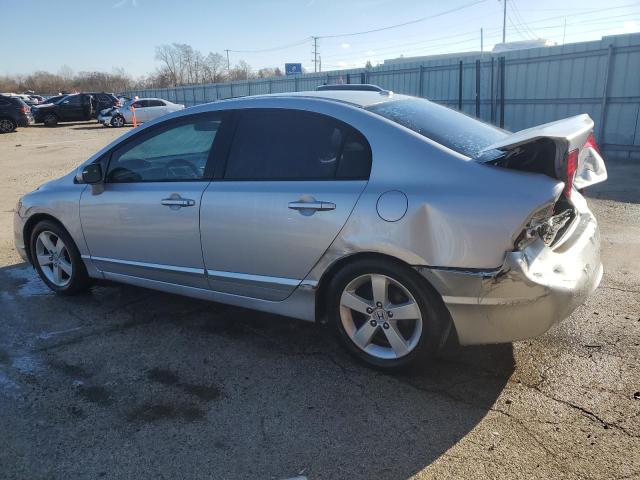 1HGFA16918L075210 - 2008 HONDA CIVIC EXL SILVER photo 2
