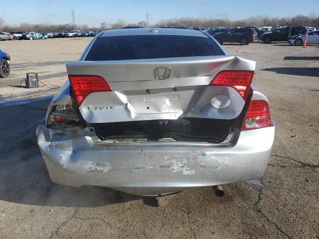 1HGFA16918L075210 - 2008 HONDA CIVIC EXL SILVER photo 6