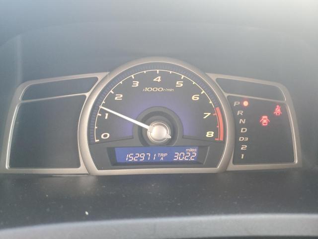 1HGFA16918L075210 - 2008 HONDA CIVIC EXL SILVER photo 9