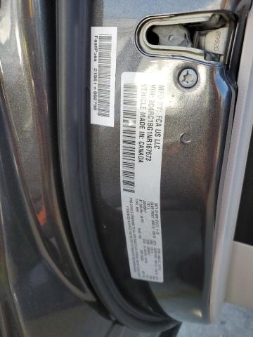 2C4RC1BG1NR167673 - 2022 CHRYSLER PACIFICA TOURING L 灰色 照片 12