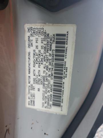 5TBRT3419YS004875 - 2000 TOYOTA TUNDRA ACCESS CAB თაფლისფერი ფოტო 13