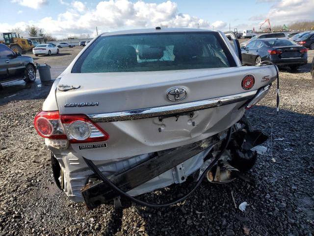 2T1BU4EE6BC641624 - 2011 TOYOTA COROLLA BASE SILVER photo 6