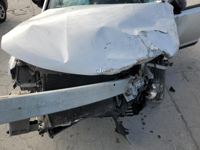 1C4NJCBB5CD503698 - 2012 JEEP COMPASS SPORT ვერცხლისფერი ფოტო 11