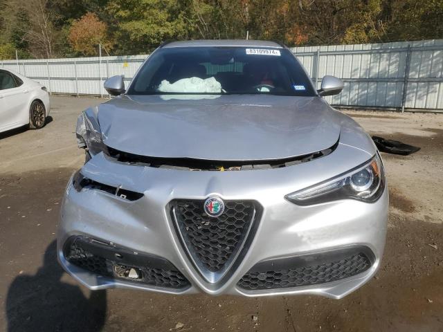 ZASPAKBN7K7C30670 - 2019 ALFA ROMEO STELVIO TI SILVER photo 5