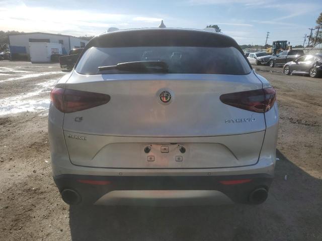 ZASPAKBN7K7C30670 - 2019 ALFA ROMEO STELVIO TI SILVER photo 6