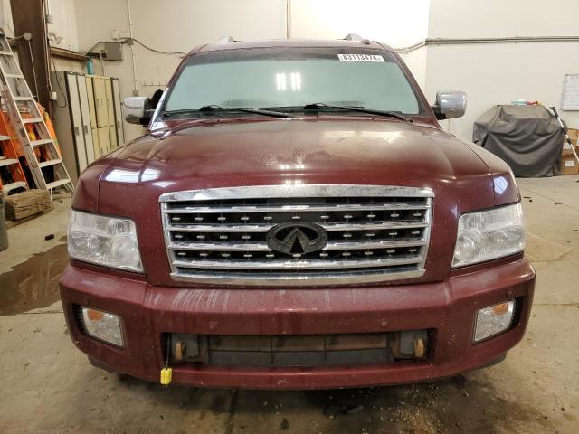 5N3AA08C79N903118 - 2009 INFINITI QX56 MAROON photo 5