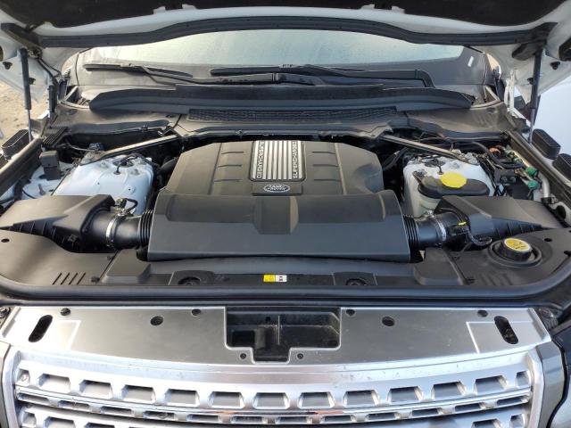 SALGV2TFXFA234167 - 2015 LAND ROVER RANGE ROVE AUTOBIOGRAPHY WHITE photo 12