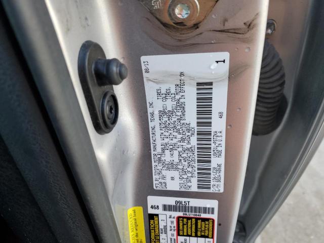 5TFGY5F12EX149531 - 2014 TOYOTA TUNDRA CREWMAX PLATINUM 银色 照片 12