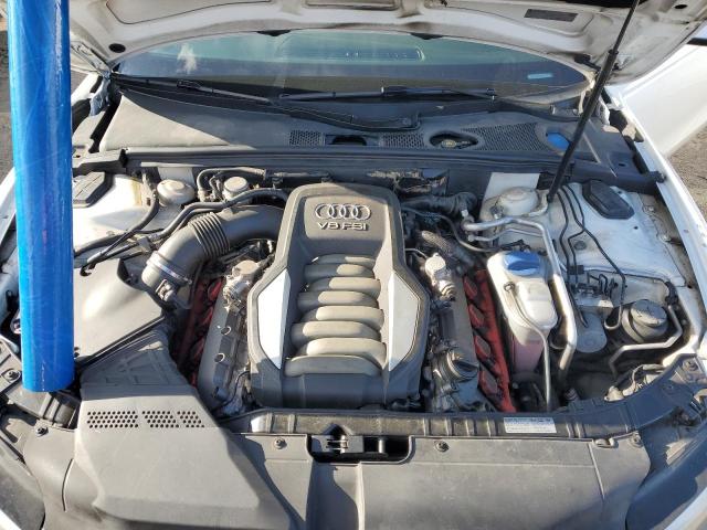 WAUCVBFR8AA017217 - 2010 AUDI S5 PREMIUM PLUS თეთრი ფოტო 11