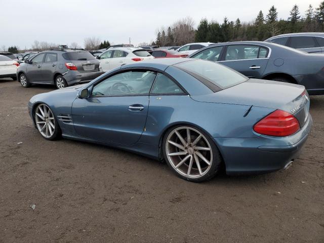 WDBSK75F93F008171 - 2003 MERCEDES-BENZ SL 500R TEAL photo 2