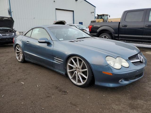 WDBSK75F93F008171 - 2003 MERCEDES-BENZ SL 500R TEAL photo 4