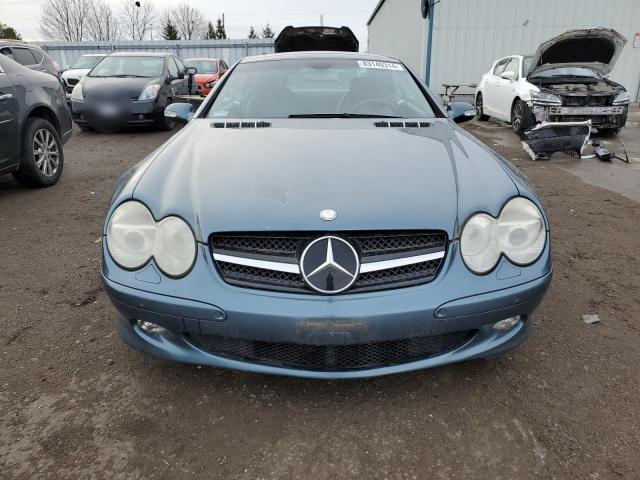 WDBSK75F93F008171 - 2003 MERCEDES-BENZ SL 500R TEAL photo 5