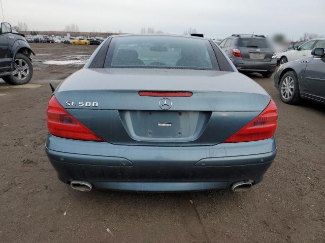 WDBSK75F93F008171 - 2003 MERCEDES-BENZ SL 500R TEAL photo 6