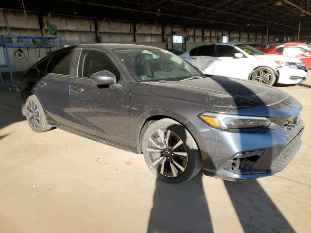 19XFL1H77NE002125 - 2022 HONDA CIVIC EXL 灰色 照片 4