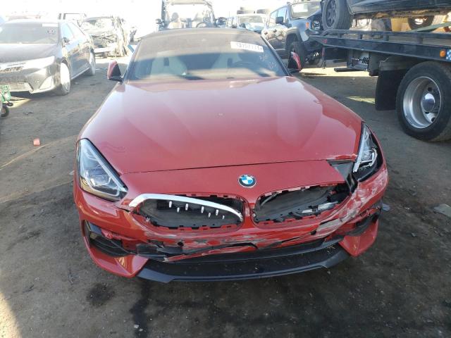 WBAHF3C07NWX99131 - 2022 BMW Z4 SDRIVE30I RED photo 5