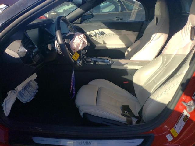 WBAHF3C07NWX99131 - 2022 BMW Z4 SDRIVE30I RED photo 7