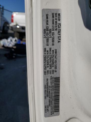 ZFBHRFBB7K6M33960 - 2019 RAM PROMASTER SLT Սպիտակ լուսանկար 13