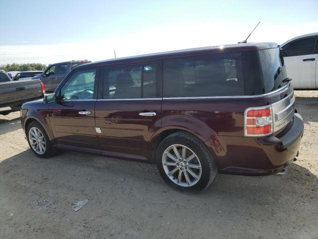 2FMGK5D8XKBA02244 - 2019 FORD FLEX LIMITED BURGUNDY photo 2