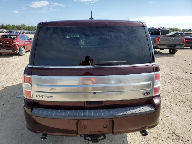 2FMGK5D8XKBA02244 - 2019 FORD FLEX LIMITED BURGUNDY photo 6