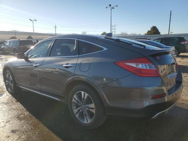 5J6TF2H56DL001241 - 2013 HONDA CROSSTOUR EXL ნაცრისფერი ფოტო 2