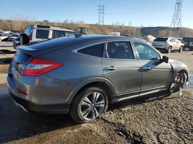 5J6TF2H56DL001241 - 2013 HONDA CROSSTOUR EXL ნაცრისფერი ფოტო 3