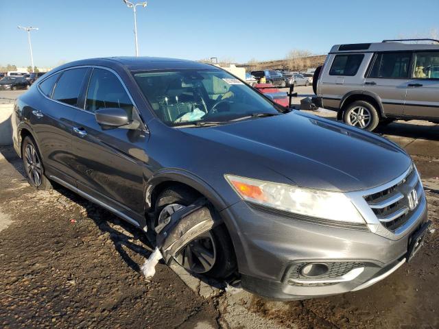 5J6TF2H56DL001241 - 2013 HONDA CROSSTOUR EXL ნაცრისფერი ფოტო 4