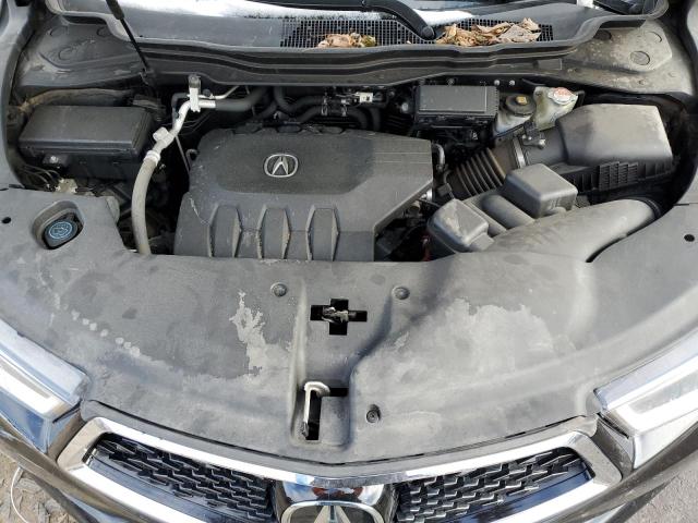 5J8YD7H51KL001211 - 2019 ACURA MDX SPORT HYBRID TECHNOLOGY BLACK photo 12