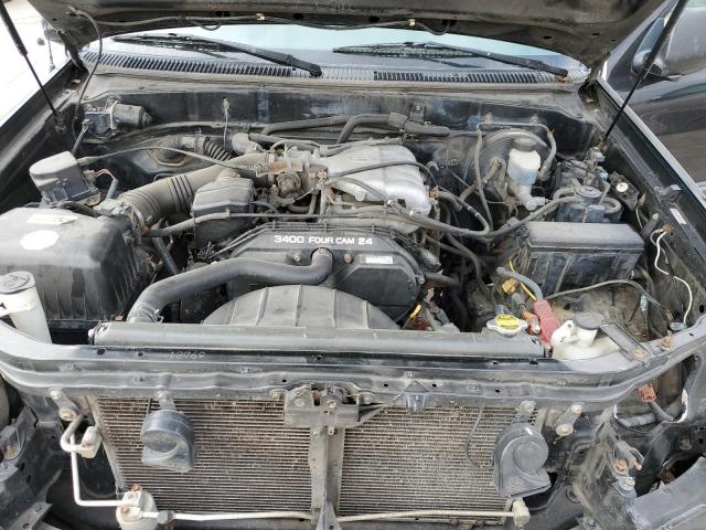 5TBBN44112S312454 - 2002 TOYOTA TUNDRA ACCESS CAB SR5 BLACK photo 11