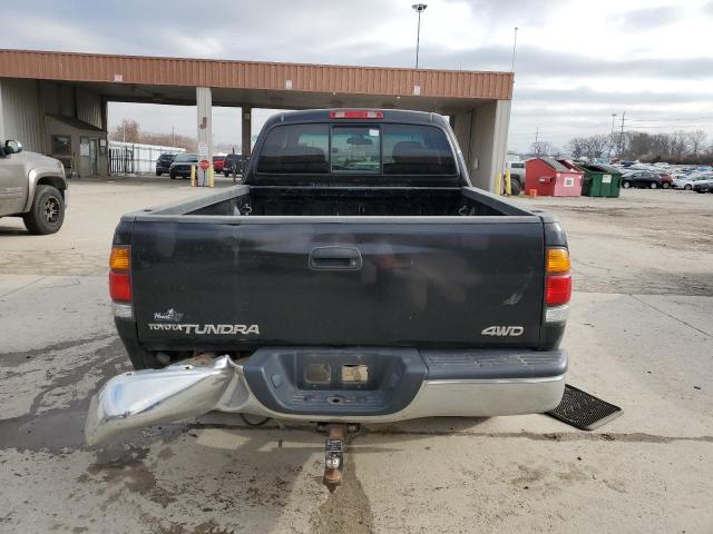 5TBBN44112S312454 - 2002 TOYOTA TUNDRA ACCESS CAB SR5 BLACK photo 6
