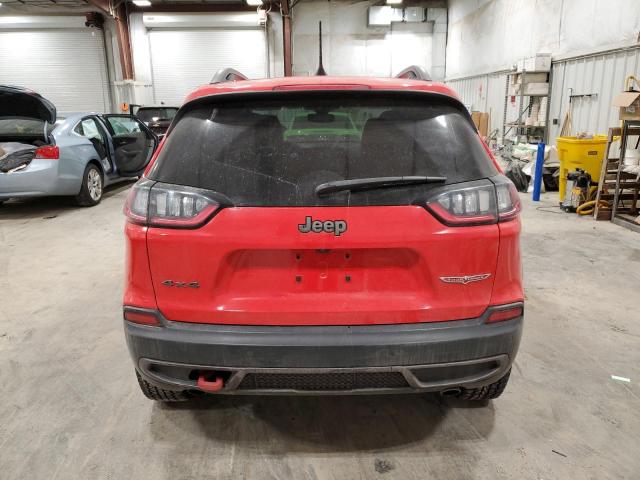 1C4PJMBX6KD351214 - 2019 JEEP CHEROKEE TRAILHAWK 红色 照片 6
