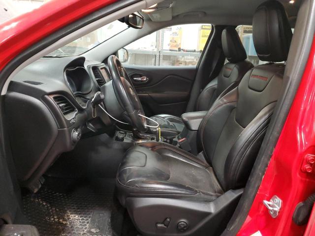 1C4PJMBX6KD351214 - 2019 JEEP CHEROKEE TRAILHAWK 红色 照片 7