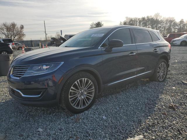 2LMPJ6LR8HBL47028 - 2017 LINCOLN MKX RESERVE Կապույտ լուսանկար 1
