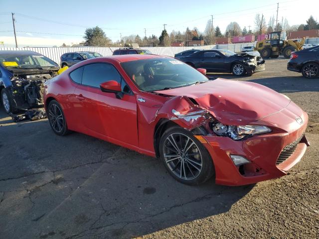 JF1ZNAA19D1732722 - 2013 TOYOTA SCION FR-S წითელი ფოტო 4