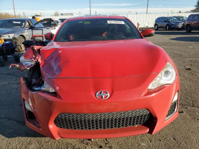 JF1ZNAA19D1732722 - 2013 TOYOTA SCION FR-S წითელი ფოტო 5
