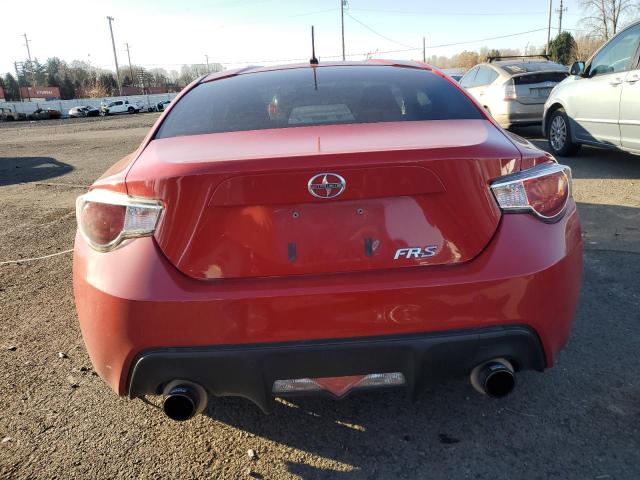 JF1ZNAA19D1732722 - 2013 TOYOTA SCION FR-S წითელი ფოტო 6