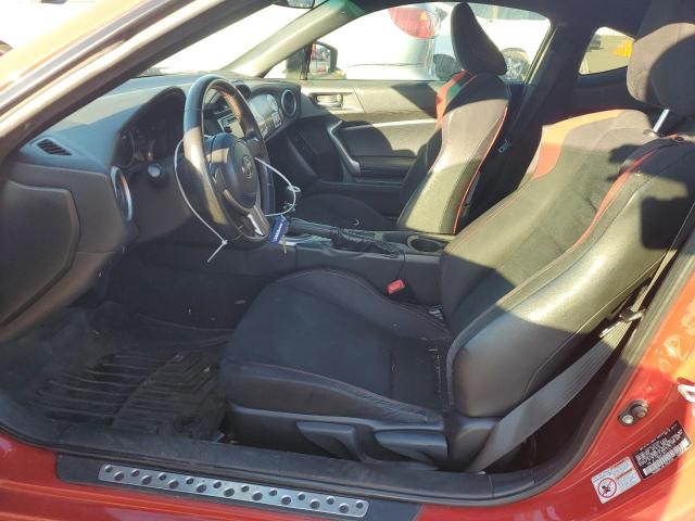 JF1ZNAA19D1732722 - 2013 TOYOTA SCION FR-S წითელი ფოტო 7