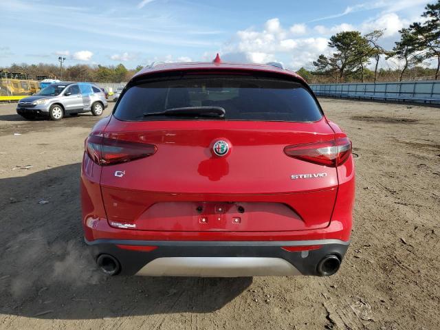ZASFAKBN3J7B78755 - 2018 ALFA ROMEO STELVIO TI أحمر صورة 6